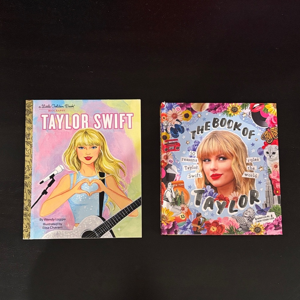 Taylor Swift Illustrated Books Set Taylor Swift Bio The Book of Taylor